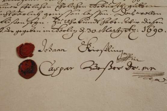 Fünf historische Schriftstücke - photo 5