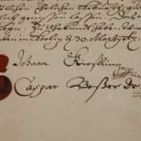 Fünf historische Schriftstücke - photo 5