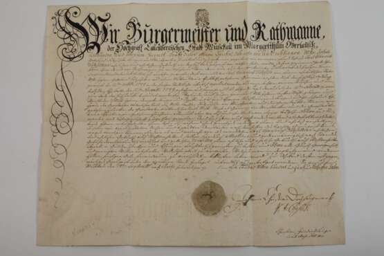 Fünf historische Schriftstücke - photo 6