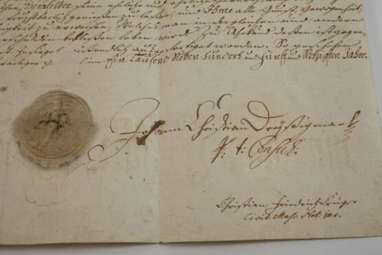 Fünf historische Schriftstücke - photo 7