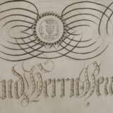 Gesellenbrief eines Gärtners Sachsen-Coburg 1824 - photo 3