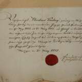 Gesellenbrief eines Gärtners Sachsen-Coburg 1824 - photo 6
