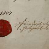 Gesellenbrief eines Gärtners Sachsen-Coburg 1824 - photo 7