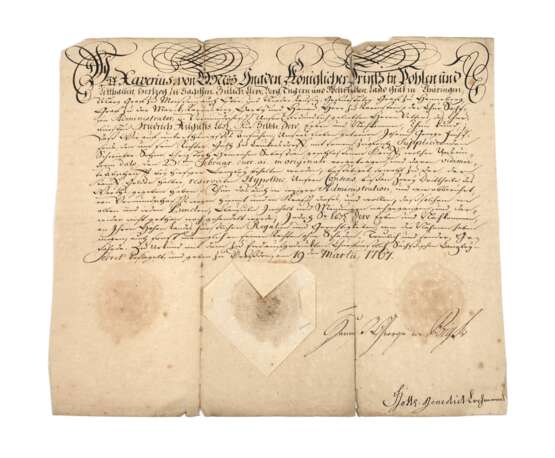 Historischer Vertrag - photo 1