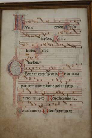 Zwei Antiphonarblätter - фото 2