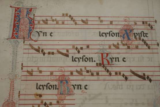 Zwei Antiphonarblätter - фото 3