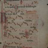 Zwei Antiphonarblätter - фото 4