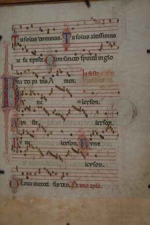 Zwei Antiphonarblätter - фото 4