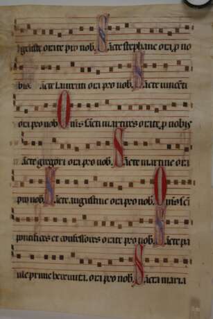 Zwei Antiphonarblätter - фото 6