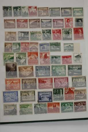 Briefmarkensammlung 3. Reich und Welt - photo 10