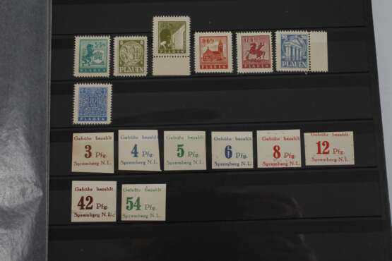 Konvolut Briefmarken Besatzung, Berlin und Welt - photo 4