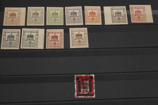 Konvolut Briefmarken Besatzung, Berlin und Welt - photo 5