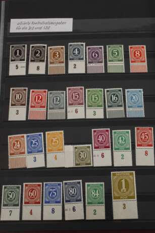 Konvolut Briefmarken Besatzung, Berlin und Welt - photo 10