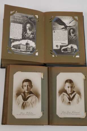 Zwei Postkartenalben deutsche Kaiserfamilie - photo 9