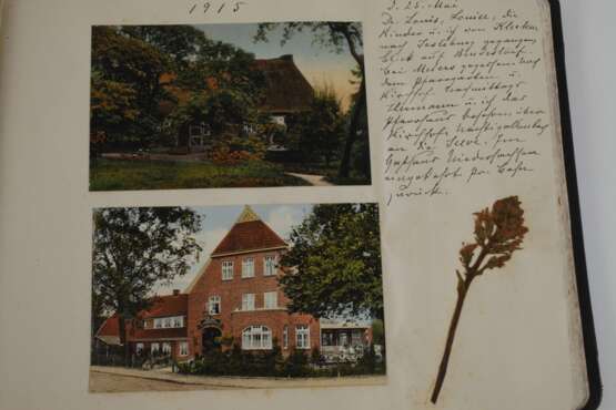 Ansichtskartenalbum in Form eines Tagebuchs - Foto 9
