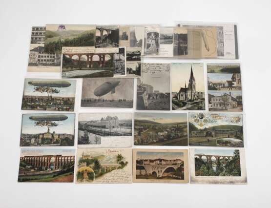 Konvolut Ansichtskarten Plauen und Umgebung - photo 1