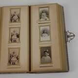 Prächtiges Jugendstilalbum mit Kinder CDVs - photo 7