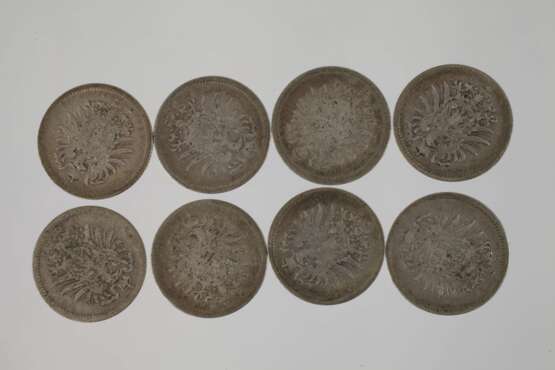 Konvolut 20-Pfennig-Stücke Kaiserreich - Foto 3