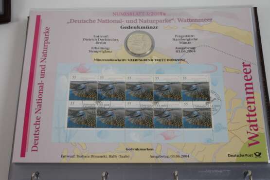 Konvolut Numisblätter 10 Euro - Foto 3
