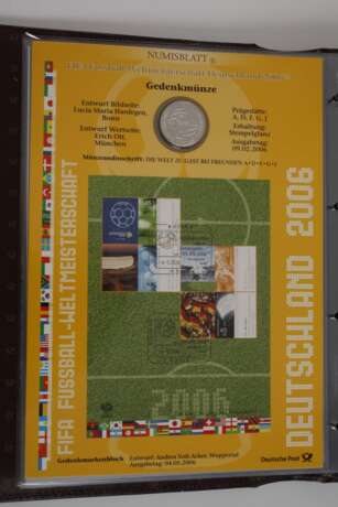 Konvolut Numisblätter 10 Euro - Foto 5