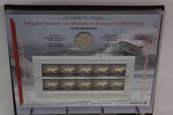 Konvolut Numisblätter 10 Euro - фото 2