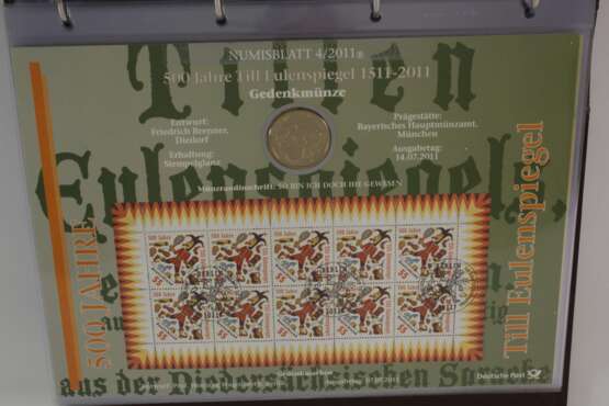 Konvolut Numisblätter 10 Euro - фото 5