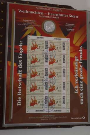 Konvolut Numisblätter 20 Euro - Foto 9