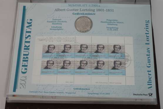 Konvolut 10 DM Numisblätter - photo 2