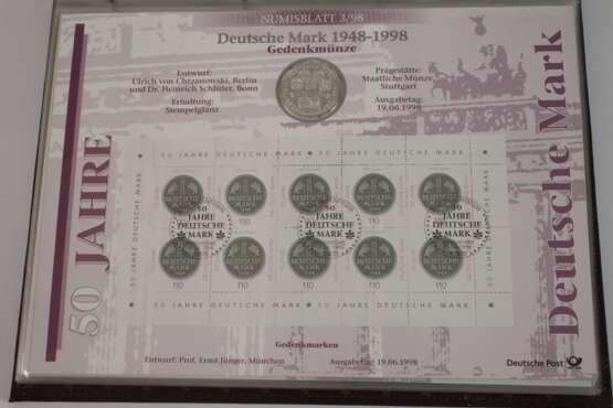 Konvolut 10 DM Numisblätter - photo 4