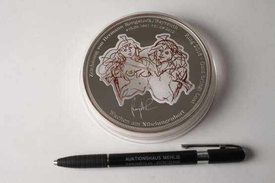 Siegfried-Taler zu 1 Kilogramm Silber - photo 2