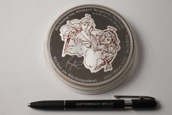 Siegfried-Taler zu 1 Kilogramm Silber - photo 2