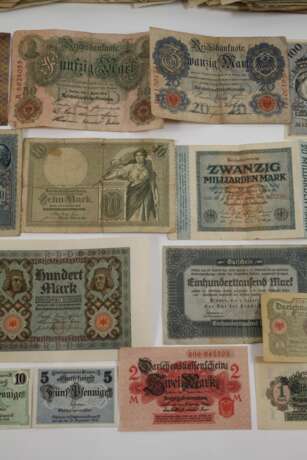 Konvolut alte Geldscheine - Foto 3