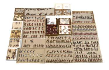 Große Sammlung Zinnfiguren 