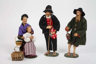 Lang Krippenfiguren