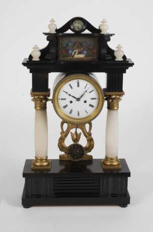 Säulenuhr Biedermeier - Foto 1