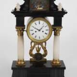Säulenuhr Biedermeier - Foto 1