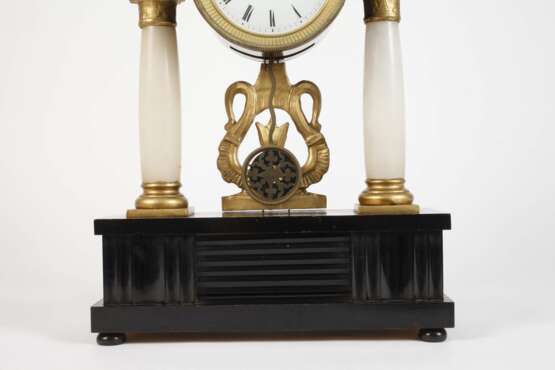 Säulenuhr Biedermeier - Foto 4