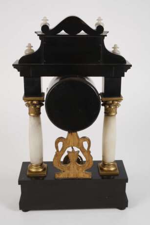 Säulenuhr Biedermeier - Foto 6