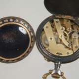 Damenhängeuhr Emaille - Foto 4
