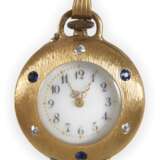 Feine Damenhängeuhr Gold - Foto 1