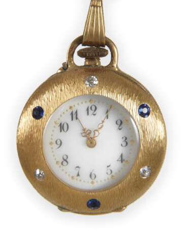 Feine Damenhängeuhr Gold - Foto 1