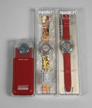 Drei Swatch Uhren - photo 1