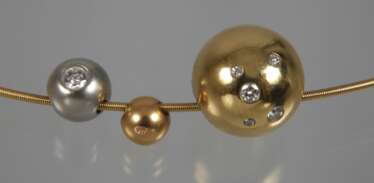 Niessing Designcollier mit Brillanten