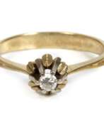 Produktkatalog. Drei Brillantringe