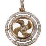 Kinetischer Anhänger mit Diamanten - photo 1