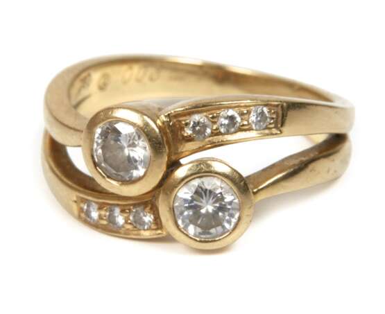 Damenring mit Brillanten - photo 1 Damenring mit Brillanten - photo 1