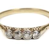 Damenring mit Diamanten - photo 1