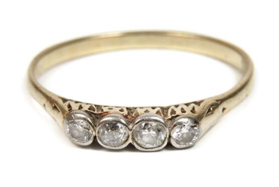 Damenring mit Diamanten - photo 1