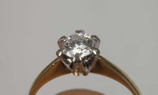 Damenring mit Brillant - Foto 2