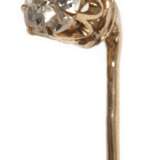 Reversnadel mit Altschliffdiamant von ca. 0,8 ct - Foto 1